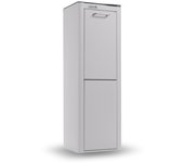 DON HIERRO - Cubo de basura y reciclaje lacado, 2 cubos gran capacidad, CUBEK-