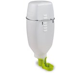 GAUN Bebedero con botella para aves de 2 litros