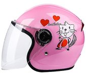 Los Niños DE LA Cara Llena Casco La Motocicleta Niños Cascos Moto Childs Segurdad Equipo Protección