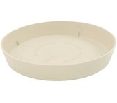 Plastiken TES - Plato Redondo Ø11 cm para Macetas de 14 cm. Ecru