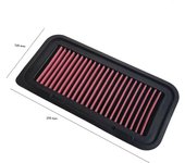High Flow Air Filter Fits for Toyota Verso S 1.3L L4 Gas  Great Wall Florid 1.5L L4 Gas for Subaru Trezia 1.3L L4 Gas Platz 1.3L