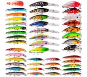 Fishing Lure Set Fishing Hard Bait Mini Minnow Floating Swing Crankbait Crazy Wobblers Artificial Bionic Crank Lures