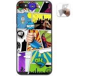 Tumundosmartphone Funda Gel Tpu para Alcatel 1V 2019 diseño Comic Dibujos