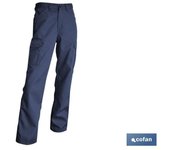 Pantalon trabajo servet 245 gms/m gris t-52