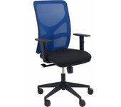 Piqueras Y Crespo Silla Motilla Ergonómica con Brazos Regulables y Refuerzo Lumbar
