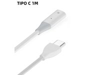 Stylus Charger Wire USB A/Type-C Charging Line Male To Female Extension with Indicator Light for Apple Pencil Generation 1