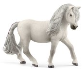 Schleich Yegua Poni Islandesa Pelaje Blanco y Brillante Figura de Juguete