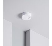 Ledkia Plafón LED 6W Circular SwitchCCT Seleccionable Ø120 mm Regulación Compatible con Mando RF V2 Seleccionable (Cálido-Neutro-Frío)