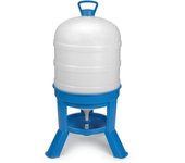 BEBEDERO SIFON - 40 LTS GAUN Bebedero de sifón de gran capacidad de 40 litros. Fabricado en plástico resistente de primera calidad. El agua se almacena fresca y limpia por más tiempo. El bebedero se llena por el tapón roscado de la parte superior.