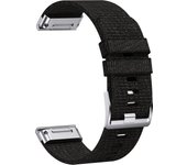 Military durable nylon strap suitable for Garmin Fenix7X Pro/5X/6 nylon weaving, suitable for Fenix5/6/7/Instinct replacement