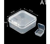 Transparent Acrylic Candy Box Birthday Wedding Chocolate Candy Cube Boxs Decor