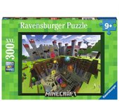 Ravensburger Puzle Minecraft: vista de corte 300 piezas XXL, 13334