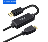 Active HDMI to Displayport 1.2 4K converter cable 1.8m HDMI in to Displayport out for PS4 apple TV PC laptop to DP monitors