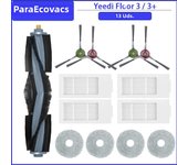 Main Side Brush HEPA Filter Mop Rag Cloth For Yeedi Floor 3 Station Robot Vacuum Cleaner Spare Parts Accessories