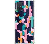 Funda compatible con Samsung Galaxy A71 - Geometric Cities