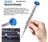 2UUL 5PCS/1SET Special Price Precise Repair Bolt Driver for IPhone Android Mobile Phone Dismantling Combat Screwdriver Set Tools