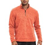 Autumn Men's Half Zipper Thicker Sweatshirts Solid Color Pullover for Male Turtleneck Sweaters Lightweight Warm Jacket Coats