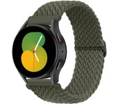 Braided Solo Loop strap for Samsung Galaxy watch 4/5/3/classic/active 2 22/20mm bracelet Huawei/Amazfit Gtr/GTS 4-3-pro-2e band
