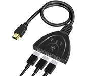 Switch Conmutador 3 HDMI A HDMI SPLITTER ADAPTADOR CABLE HDMI 1080P TV PS XBOX