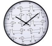 Adda Home Reloj Pared Metal Negro 40x4,5x40 Cm - Pieza Decorativa Funcional