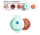 Portable Mini Cake Machine Heating Block Easy to Clean Breakfast Machine Suitable for Kitchen and Home