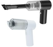 Mediawave Store Aspiradora ciclónica portátil 111723 Luz Led Batería Coche Hogar