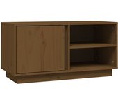 vidaXL Mueble de TV madera maciza de pino 80x35x40,5 cm, Mueble de Salon, Mueble TV, Mueble TV salon, Mesa de TV, Mueble tele