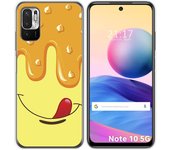 Tumundosmartphone Funda Gel Tpu para Xiaomi Redmi Note 10 5G / POCO M3 PRO 5G diseño Helado Vainilla Dibujos