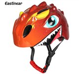 Eastinear Children's Bicycle Helmet Adjustable Lightweight 3D Children's Outdoor Riding Skateboard Skating Scooter Safety Helmet