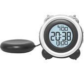 Super Loud Vibration Alarm Clock with Vibrator Multi-Functional Dual Alarm Clock for Heavy Sleeper Deaf Hard of Hearing Snooze