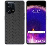 Funda Silicona para Oppo Find X5 5G diseño Metal Dibujos