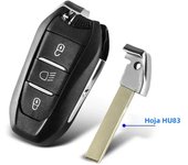 KEYYOU 1PCS 3 Buttons Car Remote Key Shell for Peugeot 308 308S 408 3008 4008 5008 508 for Citroen C3 C4 DS