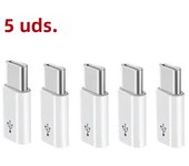 5Pcs Micro USB Female To Type C Male Adapter Converter for Android Smart Phone Tablet USB Type C To Micro USB Connector