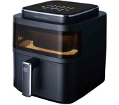 Freidora de aire BLACKLIGHTFRYER de 6L y  1400W negra