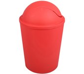 MSV Cubo de Basura AKO 5,5L Rojo - Diseño Moderno y Ecológico