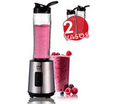 Muvip batidora smoothie 300w inox 2 vasos 600ml - color varios