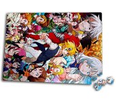 PUZZLE 252 PIEZAS NANATSU NO TAIZAI SIETE PECADOS rompecabezas puzle para adulto anime shonen serie