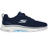 Skechers 125207_NVLB Zapatillas deportivas para mujer azul marino en textil 80208