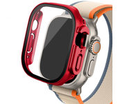Glass+case For Apple Watch Ultra 2 case 49mm smartwatch PC Bumper+Screen Protector Tempered Cover iwatch series band Accessories