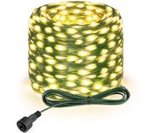 Upgraded Durable LED Leather Fairy Lights String 8 modes Outdoor Waterproof Christmas Tree Garland Garden Decor Party Lawn Lamp