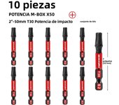 Geinxurn Impact Tough Magnetic Screwdriver Bit Set,  Torx Head Power Bits, S2 Alloy Steel Star Bits with Storage M-Box