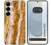 Tumundosmartphone Funda Silicona para Samsung Galaxy S25 5G diseño Mármol 10 Dibujos