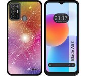 Funda Silicona para ZTE Blade A52 diseño Abstracto Dibujos