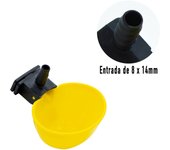 FINCA CASAREJO Bebederos Basculantes- Bebederos Automáticos para Aves - de Bebederos en Plástico Muy Resistente