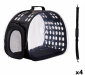 Transportín Mascow 226 Negro Plástico 43 x 20 x 33 cm (4 Unidades)