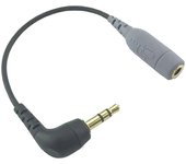 3,5mm a TRRS Micrófono Adaptador de Cable 3,5mm Hembra TRRS Adaptador de Micrófono para SC3/SC4 Cámara de Grabación de Micrófono