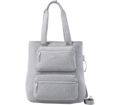 Bolso Totto España Megumi L Tote Gris - Bolso Grande y Ligero