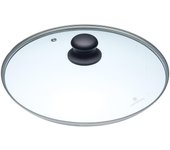 MasterClass Tapa de Cristal para Cacerolas y Sartenes de 28cm, 28cm (11''), Transparente