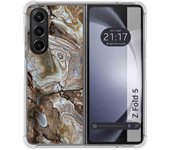 Funda Silicona para Samsung Galaxy Z Fold 5 5G diseño Mármol 14 Dibujos