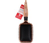 Red Kiss Rose Gold Paddle Brush Square